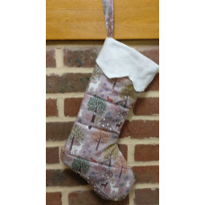 Christmas Stocking - Night time in Bluebell Wood - Dusk